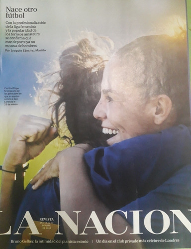 Nacion Revista: Futbol Femenino Profesional , Bruno Gelberg