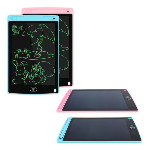 2 Tabletas De Escritura Lcd De 8.5 Pulgadas, Protección Ocul