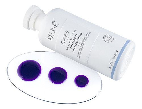 Keune Care Silver Savior Shampoo 300ml Renova Fios Platinado