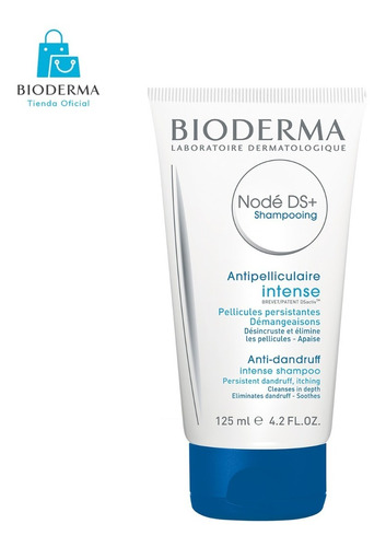 Bioderma Nodé Ds+ Shampoo Para Caspa Persistente, 125 Ml