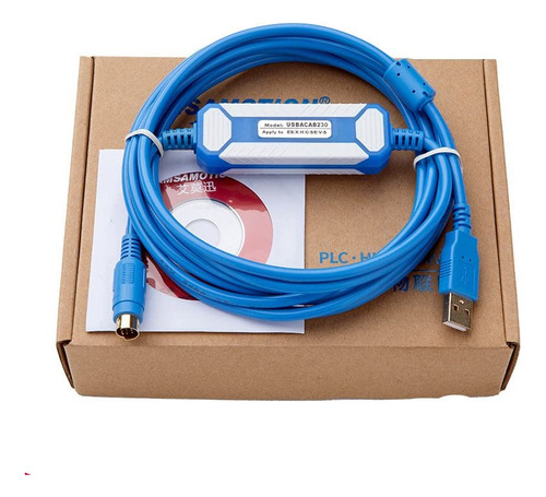 Cable Programacion Plc Usbacab230 Dvp Xc Xd Serie Descarga