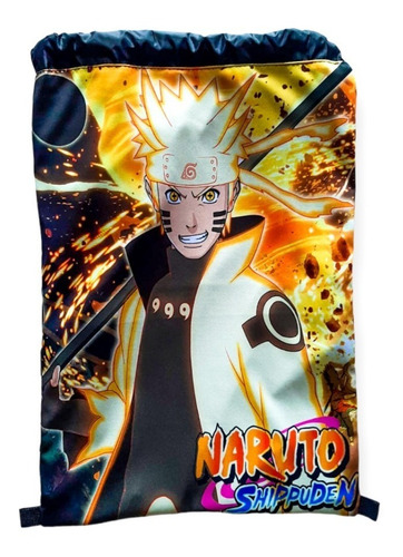 Tula Bolso Mochila Bolsa Naruto 
