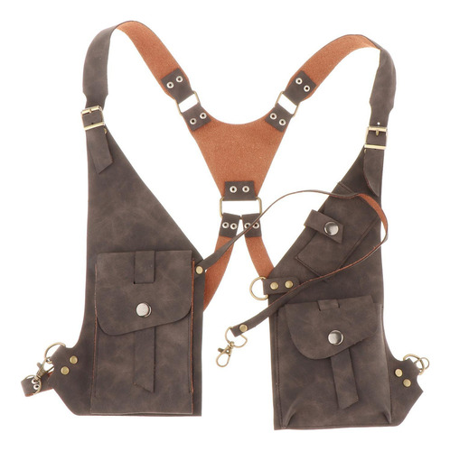 Bolso Tipo Cartera Con Arnés De Hombro Steampunk Para Café