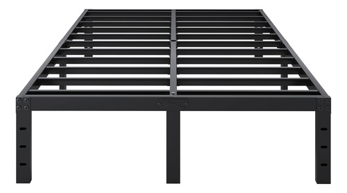 Shland Marco De Cama Tamano Queen, Plataforma De Metal Resis