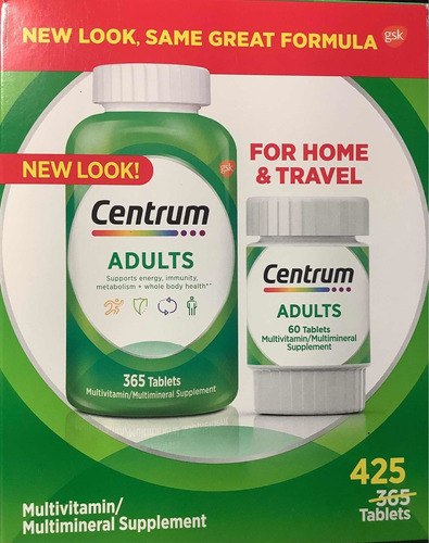 Centrum Adulto 425 Tabletas