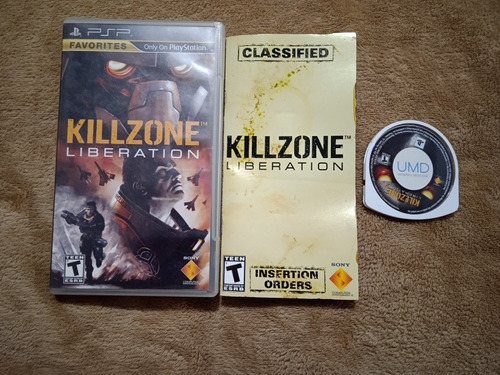 Killzone Liberation Completo Para Sony Psp,excelente