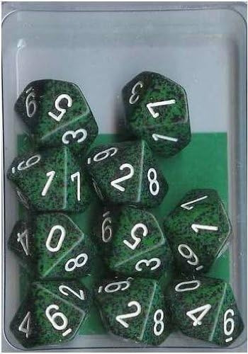 Juegos De Dados Chessex: Recon Speckled - Juego De Troqueles