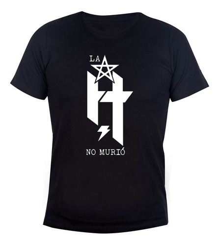 Remera Algodón Unisex La H No Murio