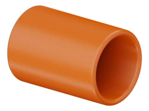 Luva Pressão Emenda P/ Eletroduto Pvc Laranja 1/2 20mm Tigre