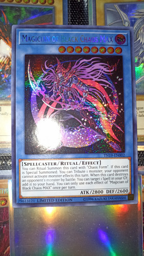 Yugioh! Magician Of Black Chaos Max Prismatic Tn19-en002 (Usado)