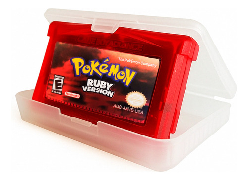 Pokémon Ruby Gba Juego Físico En Caja Con Protección