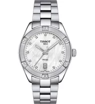 Comprar Tissot Pr 100 Sport Chic 36mm Watch With White Mop Dial 