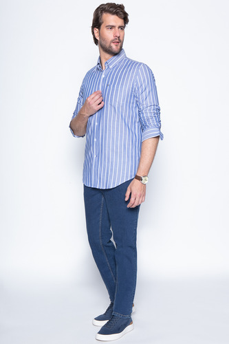 Camisa Amersam Azul Fw2024 New Man
