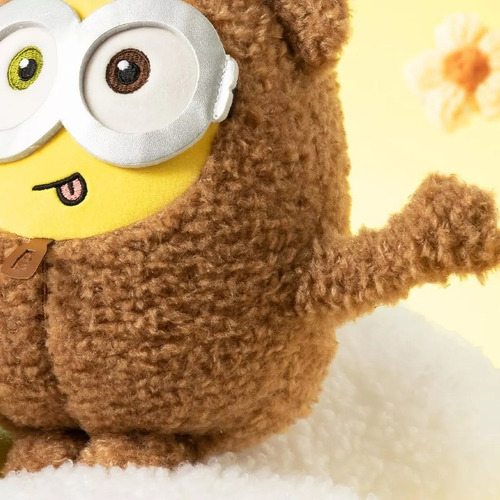 Peluche Miniso Bob+tim Amarillo 28 Cm Minions 2025