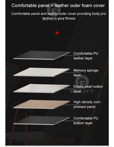 Banca Para Abdominales Multiuso +2 Ligas +soporte De Plancha