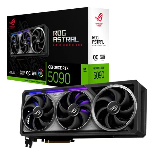 Placa De Vídeo Asus Geforce RTX 5090 Rog Astral Oc 32gb