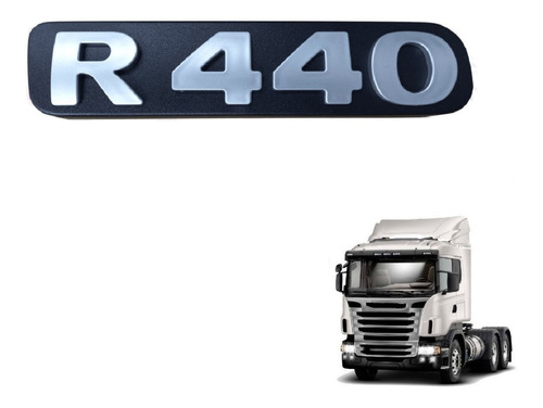 Emblema R440 Para Scania Series Pgr 2010 - 2018 1890321 