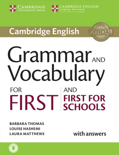 Libro: Grammar And Practice For First Schools Book +key+cd. 