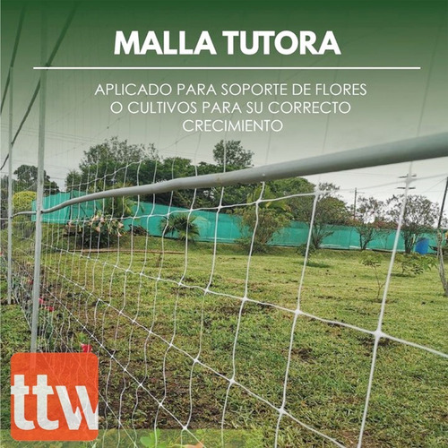 Imagen 5 de 9 de Malla Sosten Aislante 2m X 50m 100m2 Techo Tinglado Galpon