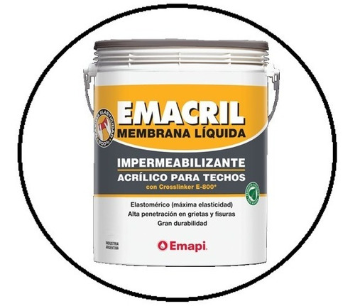 Emacril Membrana Liquida 10lt