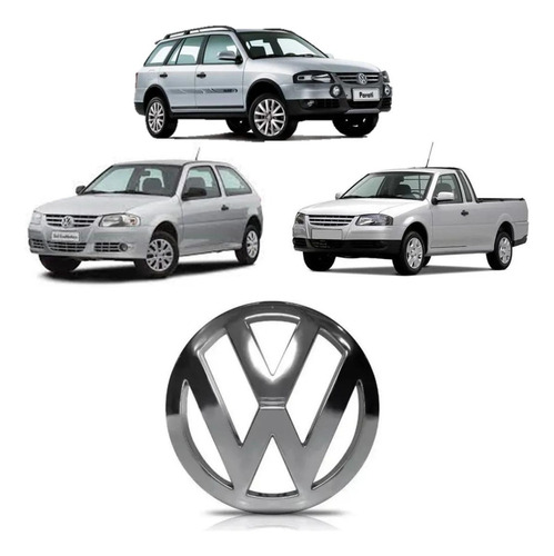 20 Unidades Emblema 12,5 Cm Volkswagem Veiculos Geração 4