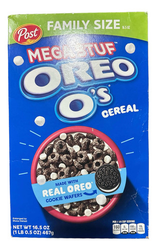 Cereal De Oreo Mega Stuf