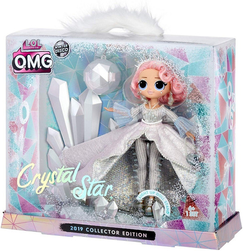 Lol Surprise Colecionável Omg Winter Disco Cristal Star 