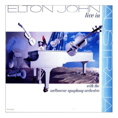 Elton John - Live In Australia (2lp) | Vinilo Usado