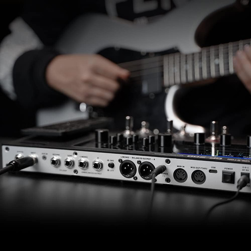 Pedal De Processador Valeton Multi Effects Com Expression Pe