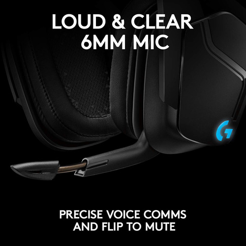 Logitech G935 Dts Inalámbricos: X 7.1 Subloración Subretro L
