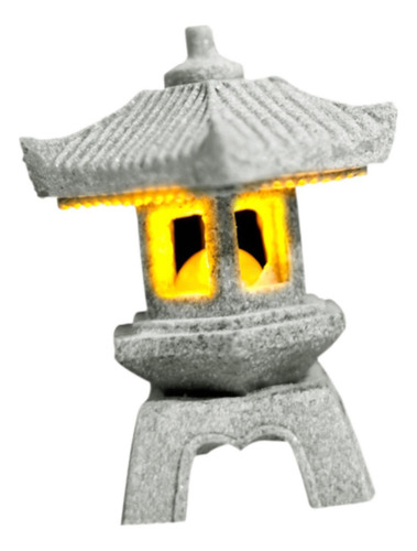 Figura En Miniatura De Linterna De Pagoda, Mini Estilo B