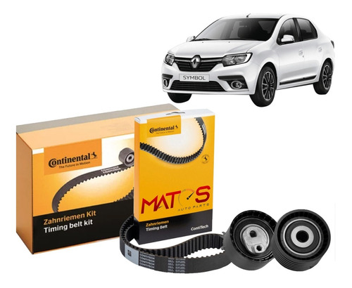 Kit Correia Dentada Renault Symbol Expression 1.6 16v 2011 