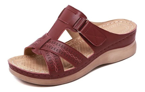 Sandalias De Punta Abierta Ortopédicas Premium Para Mujer