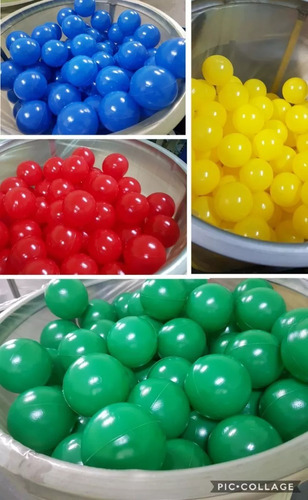 Pacote Com 200 Bolinhas Coloridas Resistentes