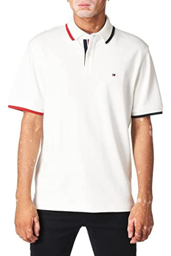 Polo Tommy Hilfiger Corte Cásico  Blanco