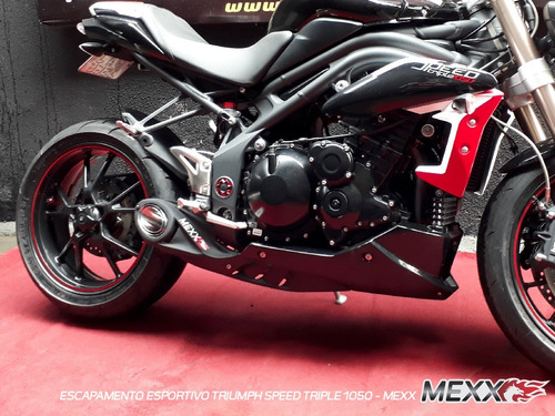 Escapamento Esportivo Triumph Speed Triple 1050 Cod.144