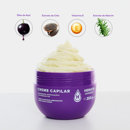 Hidratei Oakberry Máscara 250g