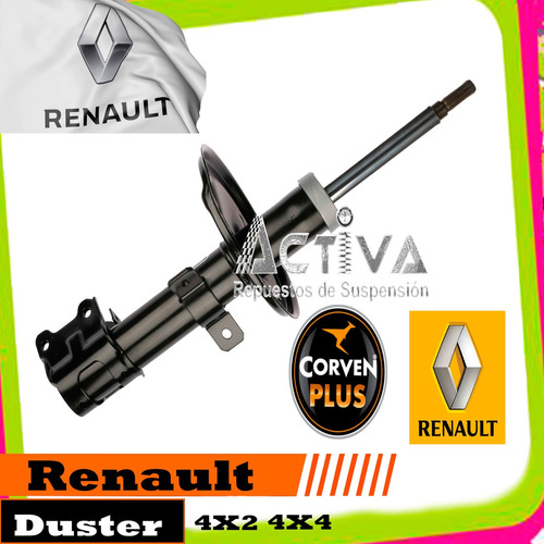 Amortiguador Renault Duster (4x2 // 4x4) Delantero Corven