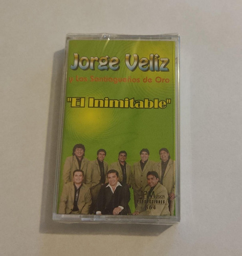 Cassette Jorge Veliz Y Los Santiagueños De Oro El Inimitable
