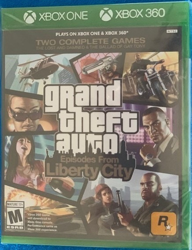 Grand Theft Auto Episodes From Liberty City Xbox 360  Físico
