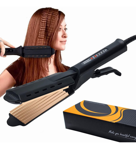Frisador De Cabelo Para 2, Modelador De Cabelo Macio E Vo