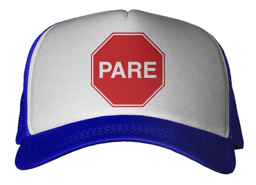 Gorra Señal De Transito Pare Stop M1