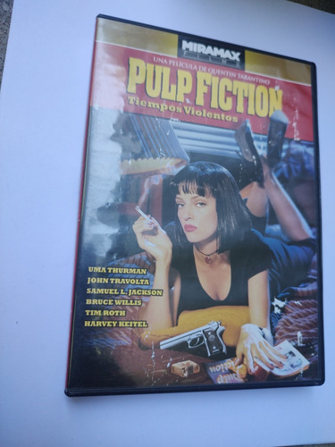 Pulp Fiction. Tiempos Violentos Tarantino Película Dvd (Usado)