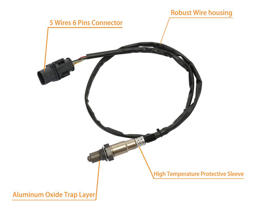 Sensor De Oxígeno Para Wideband 4.9 Número De Parte