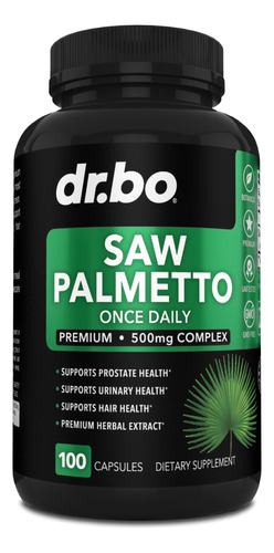 Saw Palmetto Para Hombres Para La Salud De La Prostata  Cre