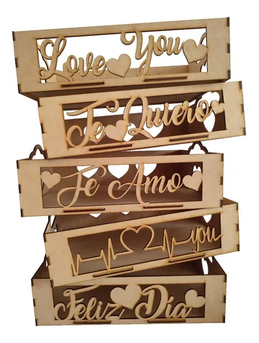 comprar Cajas De Mdf Para Desayuno 28.5x20 Cms 50 Pzs