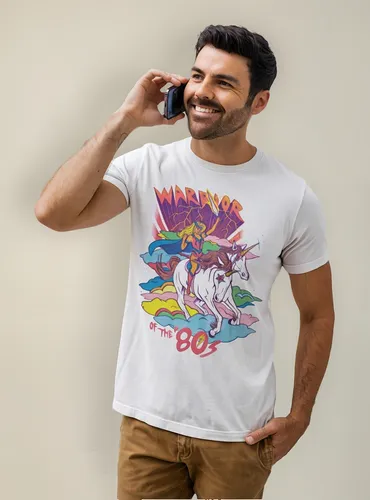 Camiseta Retro 80s Warrior Oldies