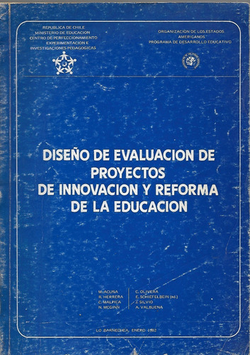 Diseño De Evaluación De Proyectos Educac. / Acuña, Herrera..