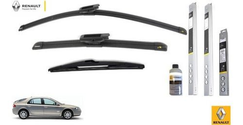 Kit 3 Plumas Wiper Limpiabrisas Renault Laguna 2006 Original