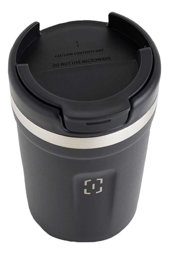 Copo Térmico Essential Com Tampa Invictus 350mL - Preto